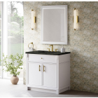 James Martin Bellshire (single) 36-Inch Bright White Vanity - 660-V36-BW