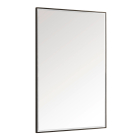James Martin Rohe 26-Inch Matte Black Modern Bathroom Mirror