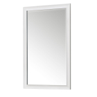 James Martin Glenbrooke 26-Inch Bright White Transitional Bathroom Mirror
