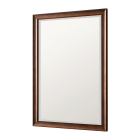 James Martin Glenbrooke 30-Inch Mid-Century Walnut Transitional Bathroom Mirror