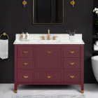 Avanity Alana (single) 48-Inch Burgundy Red Vanity - ALANA-V48-BR