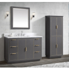 Avanity Austen (single) 49-Inch Twilight Gray Gold Vanity - AUSTEN-V48-TGG