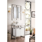 James Martin Boston (single) 31.5-Inch Brushed Nickel Vanity Frame - C105-V31.5-BNK