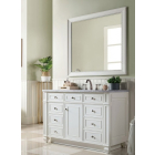 James Martin Bristol (single) 48-Inch Bright White Vanity - 157-V48-M-BW