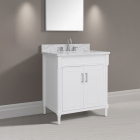 Avanity Bristol (single) 31-Inch White Vanity - BRISTOL-V30-WT