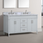 Avanity Bristol (double) 61-Inch Light Gray Vanity - BRISTOL-V60-LG