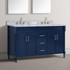 Avanity Bristol (double) 61-Inch Navy Blue Vanity - BRISTOL-V60-NB