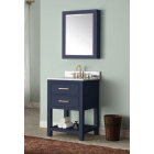 Avanity Brooks (single) 25-Inch Navy Blue Vanity - BROOKS-V24-NB