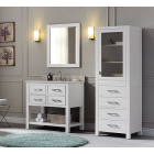 Avanity Brooks (single) 37-Inch White Vanity - BROOKS-V36-WT