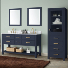 Avanity Brooks (double) 61-Inch Navy Blue Vanity - BROOKS-V60-NB