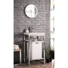 James Martin Boston (single) 19.6-Inch Brushed Nickel Vanity Frame - C105-V20-BNK