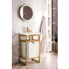 James Martin Boston (single) 19.6-Inch Radiant Gold Vanity Frame - C105-V20-RGD