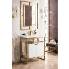 James Martin Boston (single) 31.5-Inch Radiant Gold Vanity Frame - C105-V31.5-RGD