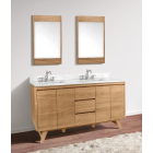 Avanity Coventry (double) 61-Inch Natural Teak Vanity - COVENTRY-V60-NT