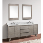 Avanity Coventry (double) 73-Inch Gray Teak Vanity - COVENTRY-V72-GT