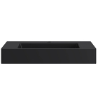 James Martin (single) 31.5-inch Black Matte Composite Stone Integrated Countertop/Sink