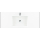 James Martin (single) 48-inch Glossy White Composite Stone Integrated Countertop/Sink
