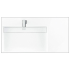 James Martin (single) 35.4-inch Glossy White Composite Stone Integrated Countertop/Sink