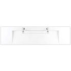 James Martin (double) 72.5-inch Glossy White Composite Stone Integrated Countertop/Sink