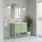 James Martin Emmeline (single) 36-Inch Pistachio Green Vanity - D100-V36-PST