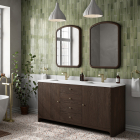 James Martin Gracyn (double) 72-Inch Sable Vanity - D125-V72-SBL