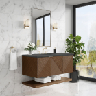 James Martin Marcello (single) 48-Inch Chestnut Wall-Mount Vanity - D200-V48-CSN