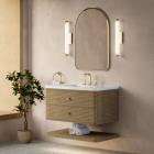James Martin Allamari (single) 36-Inch Dune Mist Wall-Mount Vanity - D640-V36-DMS