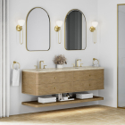 James Martin Allamari (double) 72-Inch Dune Mist Wall-Mount Vanity - D640-V72-DMS