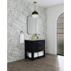 James Martin Lucian (single) 36-Inch Carbon Oak Vanity - D704-V36-CBO