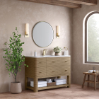 James Martin Lucian (single) 48-Inch Pebble Oak Cabinet - D704-V48-PBO