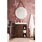 James Martin Alicante (single) 23.63-Inch Mid Century Acacia Wall-Mount Vanity - E110-V24-MCA