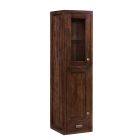 James Martin Addison 14.88-Inch Mid Century Acacia Grand Tower Hutch - Left