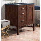 James Martin Addison (single) 29.88-Inch Mid Century Acacia Vanity - E444-V30-MCA