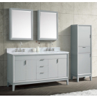 Avanity Emma (double) 61-Inch Dove Gray Vanity - EMMA-V60-DG