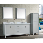 Avanity Emma (double) 73-Inch Dove Gray Vanity - EMMA-V72-DG