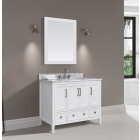 Avanity Everette (single) 42-Inch White Vanity - EVERETTE-V42-WT