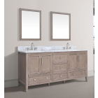 Avanity Everette (double) 72-Inch Gray Oak Vanity - EVERETTE-V72-WD