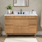 Avanity Kayla (single) 48-Inch Natural Teak Vanity - KAYLA-V48-NT