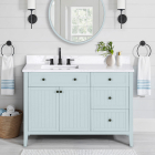Avanity Layla (single) 48-Inch Ice Blue Vanity - LAYLA-V48-IB