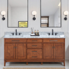 Avanity Madison (double) 72-Inch Tobacco Vanity - MADISON-V72-TO
