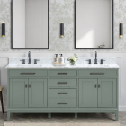 Avanity Madison (double) 72-Inch Smoke Green Vanity - MADISON-V72-SG