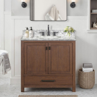Avanity Modero (single) 36-Inch Mocha Oak Vanity - MODERO-V36-MO