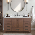 Avanity Modero (single) 60-Inch Mocha Oak Vanity - MODERO-V60-MO-A