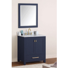 Avanity Modero (single) 30-Inch Navy Blue Vanity - MODERO-V30-NB