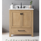 Avanity Modero (single) 30-Inch Brushed Oak Vanity - MODERO-V30-OA