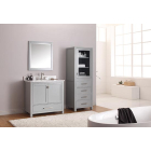 Avanity Modero (single) 36-Inch Chilled Gray Vanity - MODERO-V36-CG