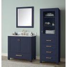 Avanity Modero (single) 36-Inch Navy Blue Vanity - MODERO-V36-NB