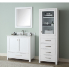 Avanity Modero (single) 36-Inch White Vanity - MODERO-V36-WT