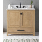 Avanity Modero (single) 36-Inch Brushed Oak Vanity - MODERO-V36-OA