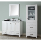 Avanity Modero (single) 48-Inch White Vanity - MODERO-V48-WT